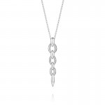 Escalating Link Drop Pendant